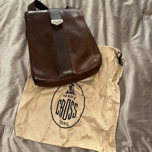 Mark Cross leather tote bag